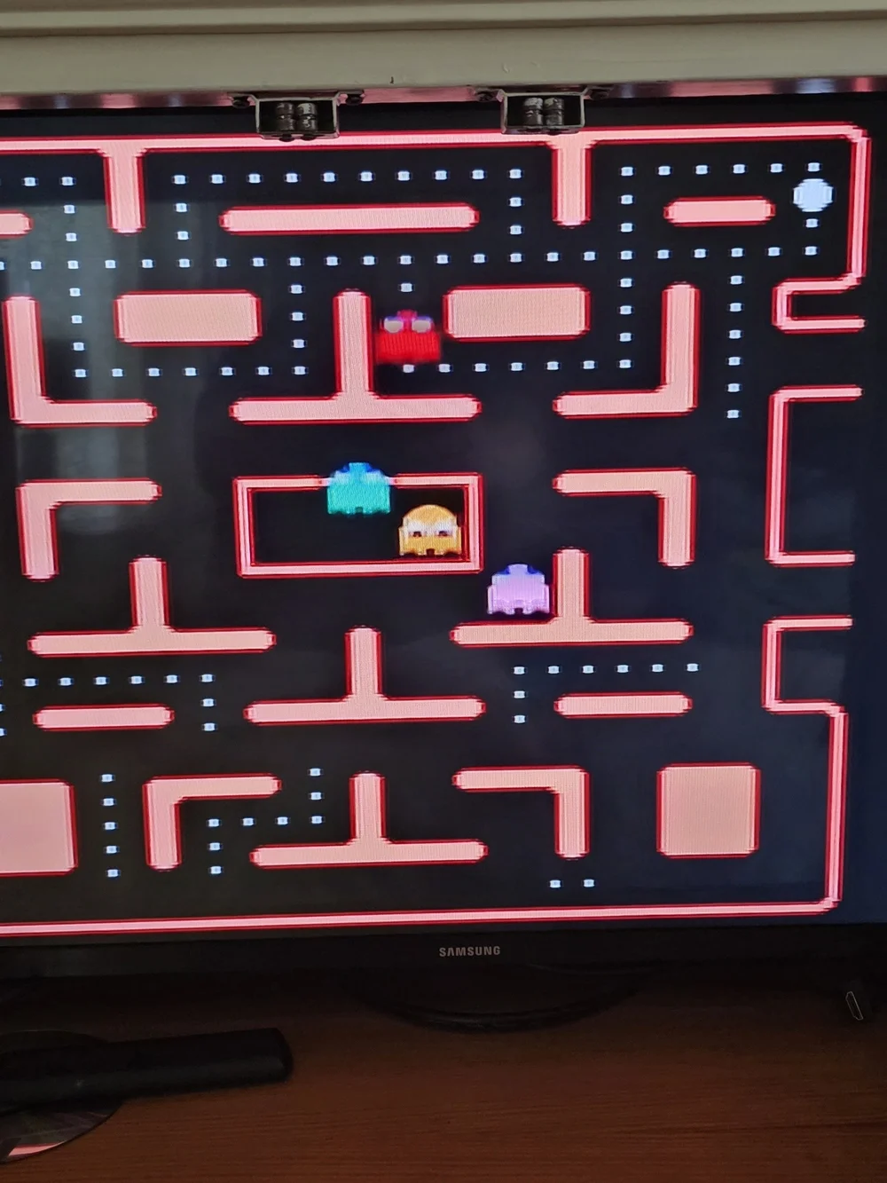 Namco Ms. Pac-Man 5-in-1 TV Plug N Play 2004 Jakks Pacific Vintage Game